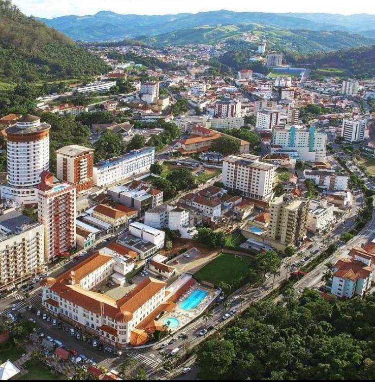 Apartamento Aconchegante Centro Aguas De Lindoia Daire Dış mekan fotoğraf